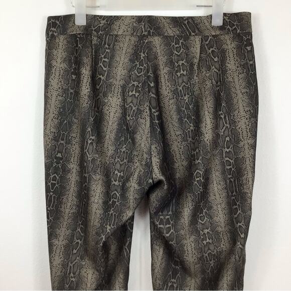 AS by DF Dusk Til Dawn Python Snakeskin Print Trousers Size 6 - Picture 6 of 8